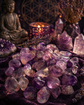 Amethyst tumble stones