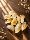 Citrine tumble stones